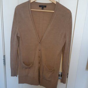 Merino wool boyfriend cardigan